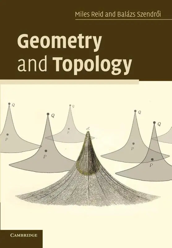 De boekcover van geometry and topology door miles reid en balázs szendrői gepubliceerd door cambridge university press