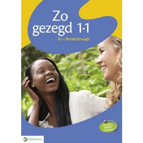 Zo gezegd 1.1 breakthrough handleiding & audio-cd & dvd & didactische materialenkoffer & in actie! -kaarten (set)