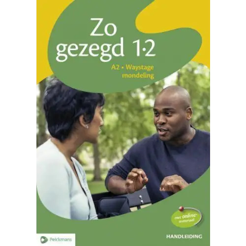 Zo gezegd 1.2 waystage mondeling handleiding & audio-cd & dvd & didactische materiaalkoffer (set) - zo gezegd 1.2
