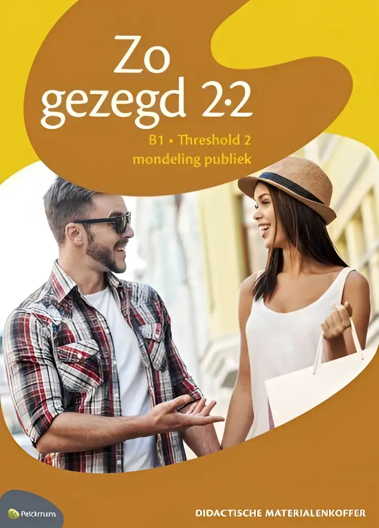 Zo gezegd 2.2 threshold 2 mondeling publiek didactische materialenkoffer - zo gezegd 2.2 threshold 2 mondeling publiek