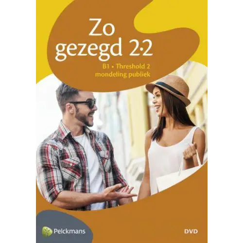 Zo gezegd 2.2 threshold 2 mondeling publiek dvd - zo gezegd 2.2 threshold 2 mondeling publiek dvd - boek