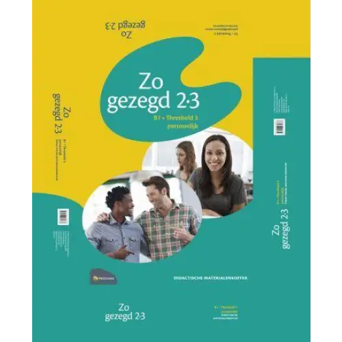 Zo gezegd 2.3 threshold 3 persoonlijk didactische materialenkoffer - zo gezegd 2.3 threshold 3 persoonlijk didactische