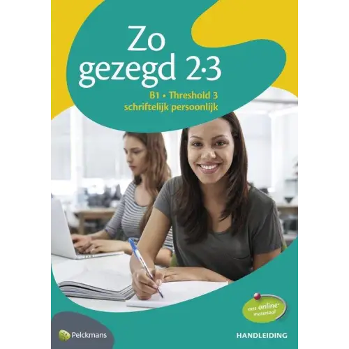 Zo gezegd 2.3 threshold 3 schriftelijk persoonlijk handleiding - zo gezegd 2.3 threshold 3 schriftelijk persoonlijk