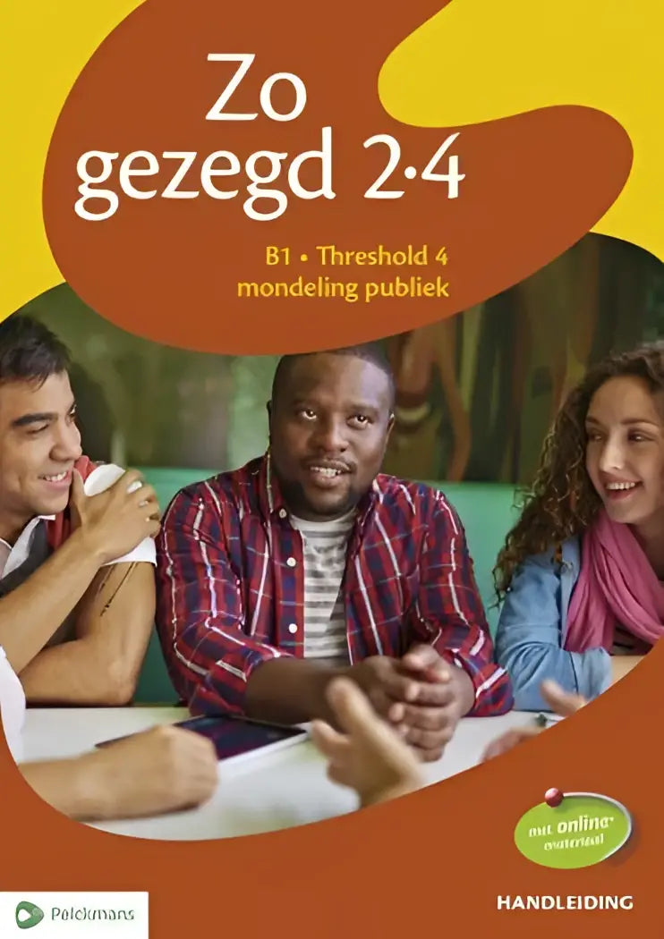 Zo gezegd 2.4 threshold 4 mondeling & schriftelijk handleidingen & audio-cd & dvd & didactische materialenkoffer (set)