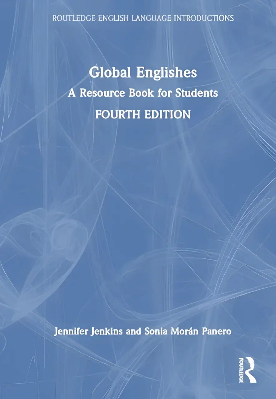 Blauwe boekomslag van global englishes resource book voor studenten vierde editie door jennifer jenkins en sonia morán panero