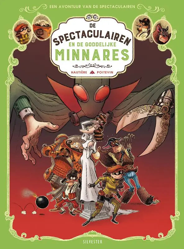 Cover van de nederlandse kinderboek de goddelijke minnares door hautière en poitevin voor jonge lezers