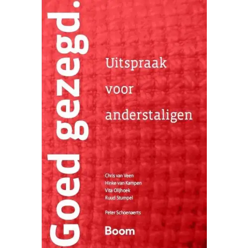 Goed gezegd - goed gezegd - boek
