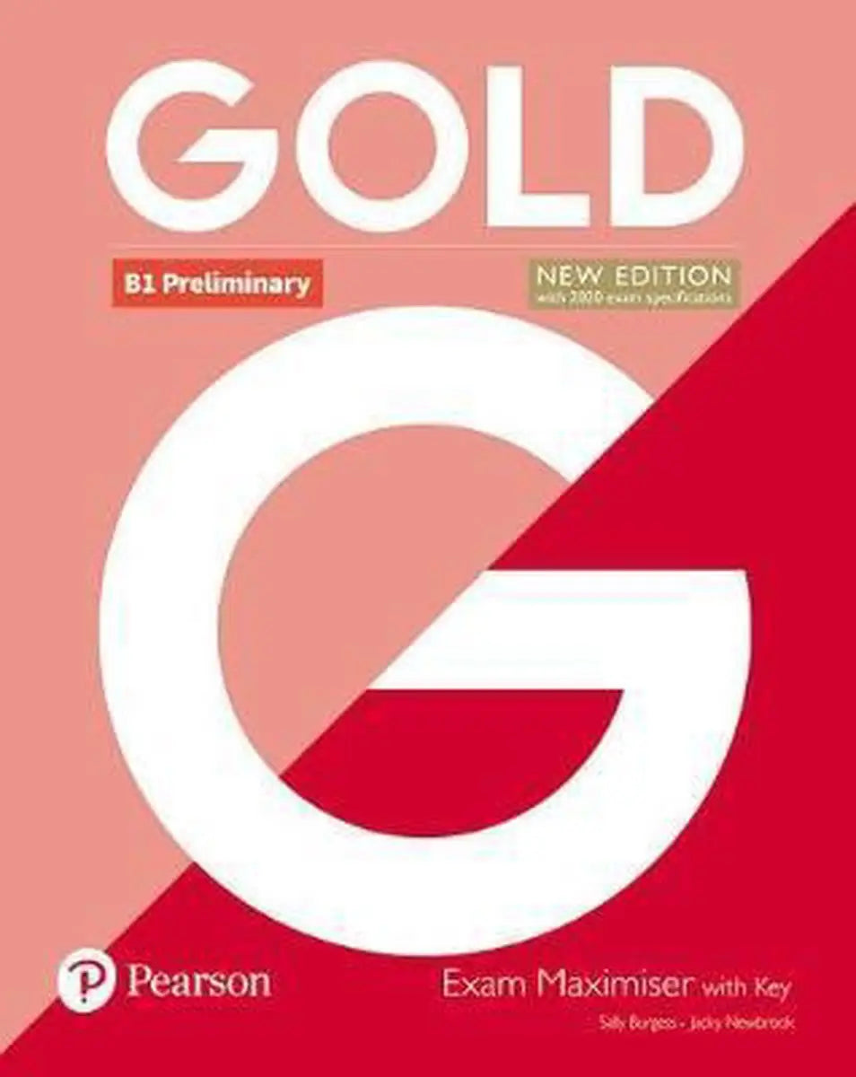 Gold b1 preliminary exam maximiser with key - gold b1 preliminary exam maximiser with key - boek