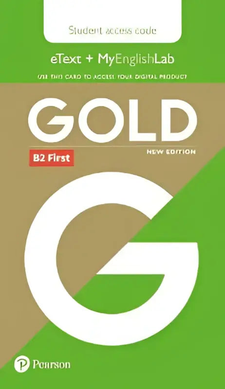 Gold b2 students’ etext + myenglishlab card - gold b2 students’ etext + myenglishlab card - boek