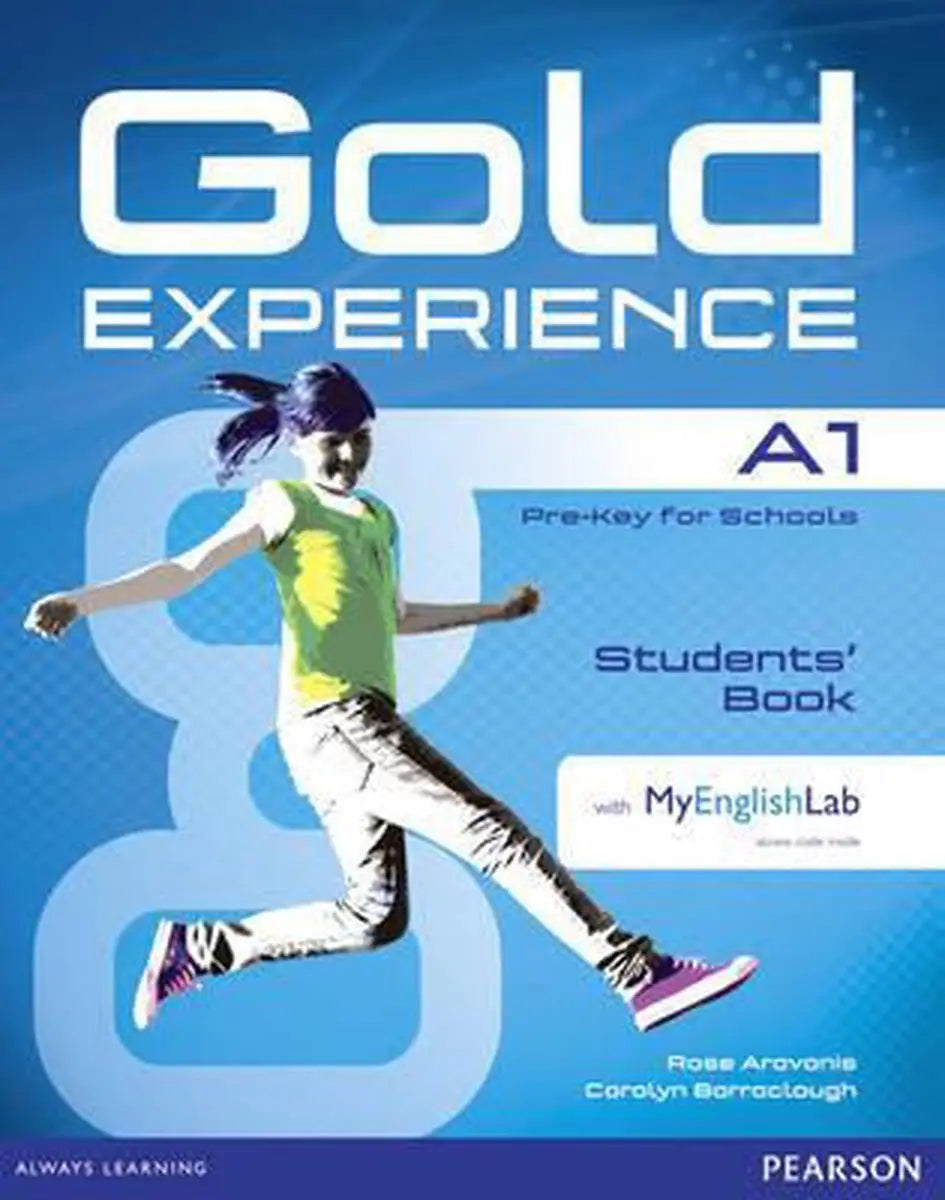 Gold experience a1 - student’s book + dvd + myenglishlab access card - gold experience a1 - student’s book + dvd