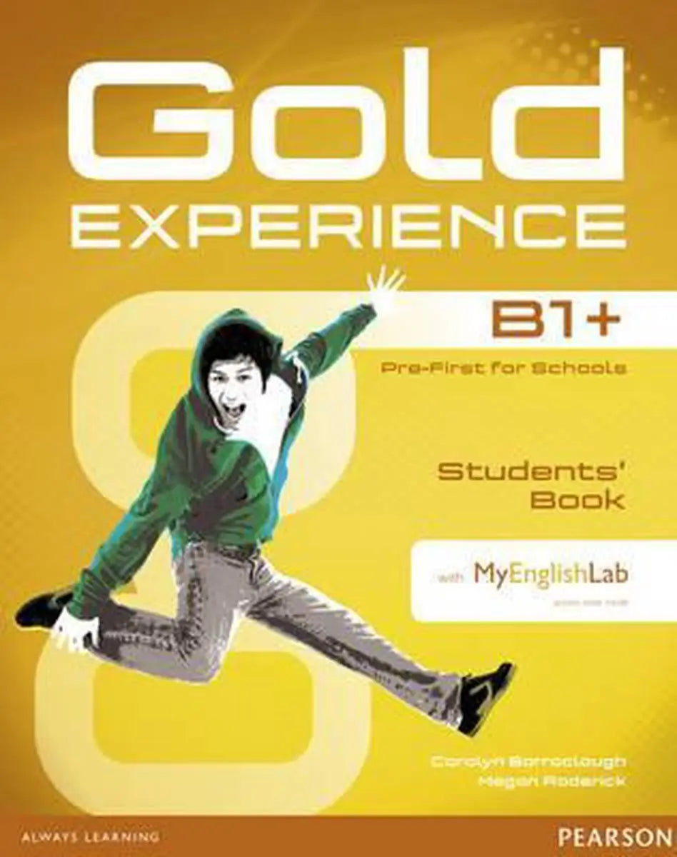 Gold experience b1 + student’s book + dvd + myenglishlab pack + 2 online resources - gold experience b1 + student’s