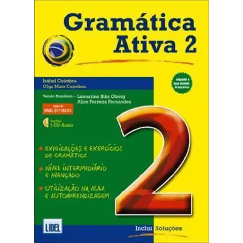 Gramática ativa - versao brasileira (segundo o novo acordo ortográfico) 2 - gramática ativa - versao brasileira