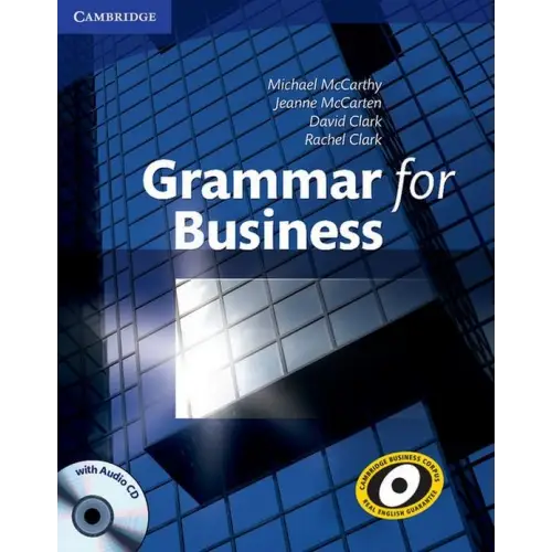 Grammar for business book + audio-cd - grammar for business book + audio-cd - boek