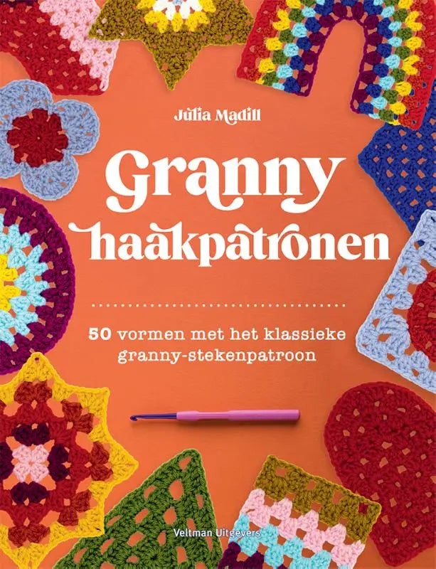 Granny haakpatronen - 50 vormen met het klassieke granny-stekenpatroon