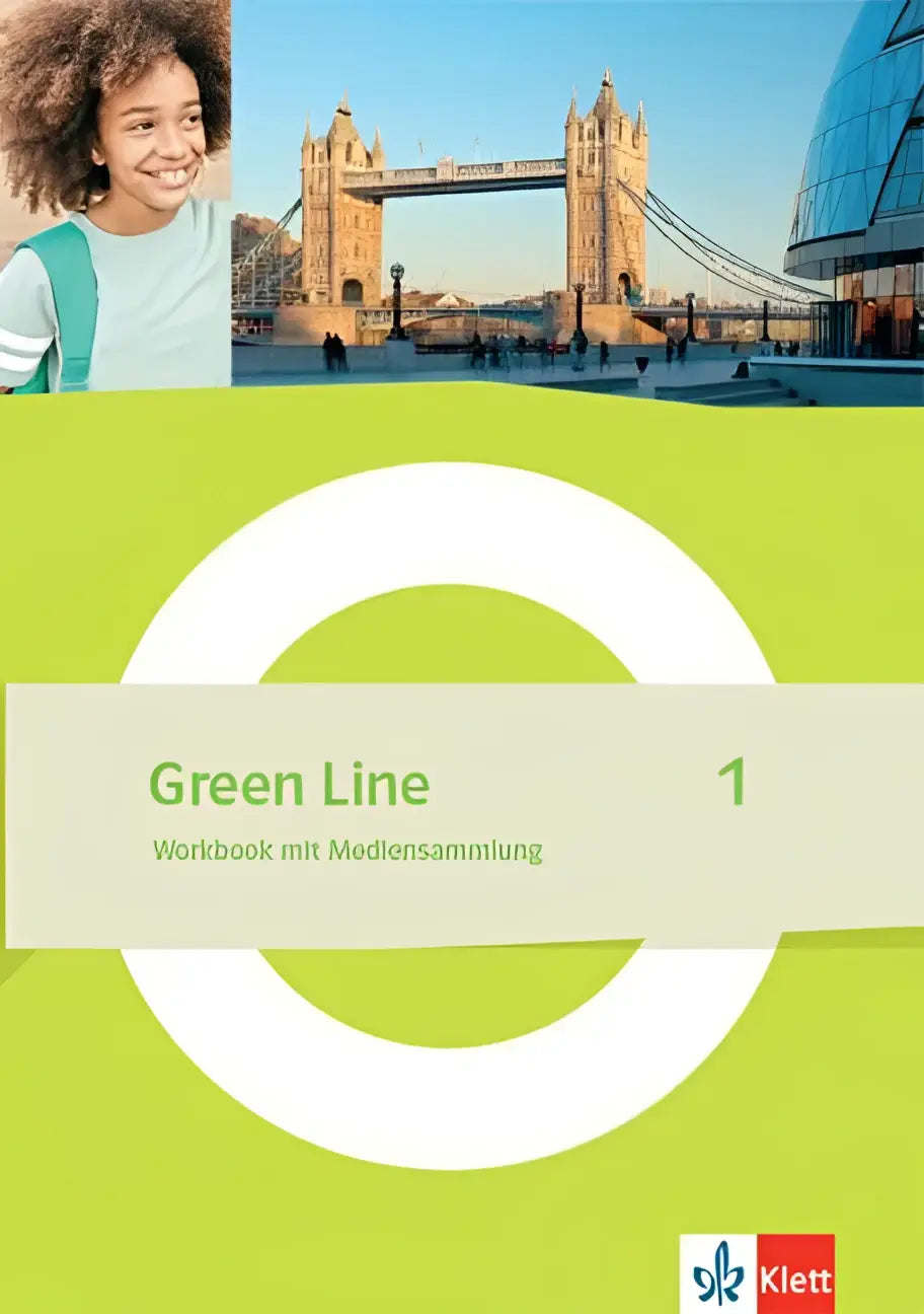 Green line 1 workbook mit mediensammlung von klett voor klasse 5 geschikt voor taallessen en oefeningen