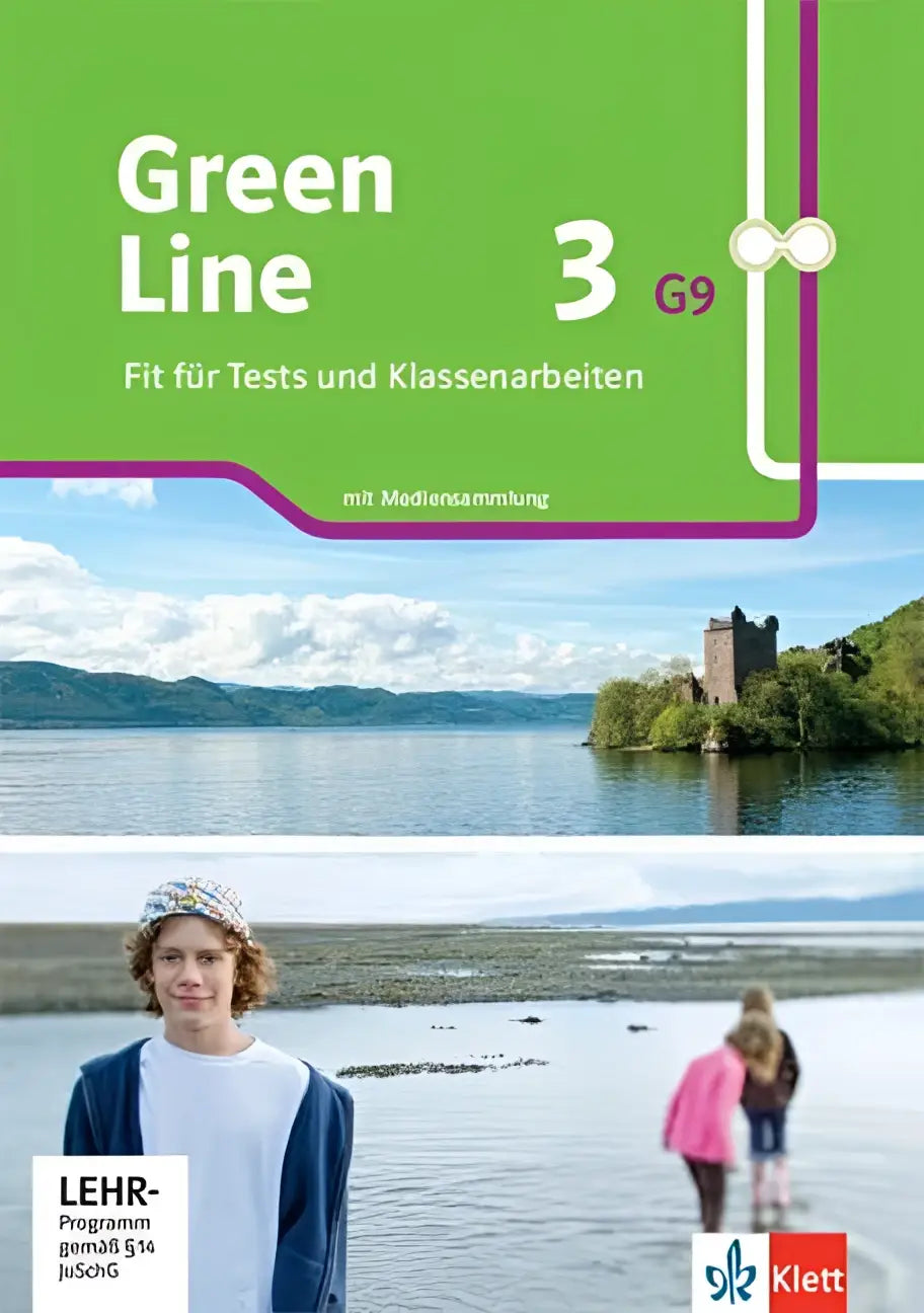 Groen line 3 g9 arbeitsheft met oplossingen klett met groen witte omslag en meer details over tests und klassenarbeiten