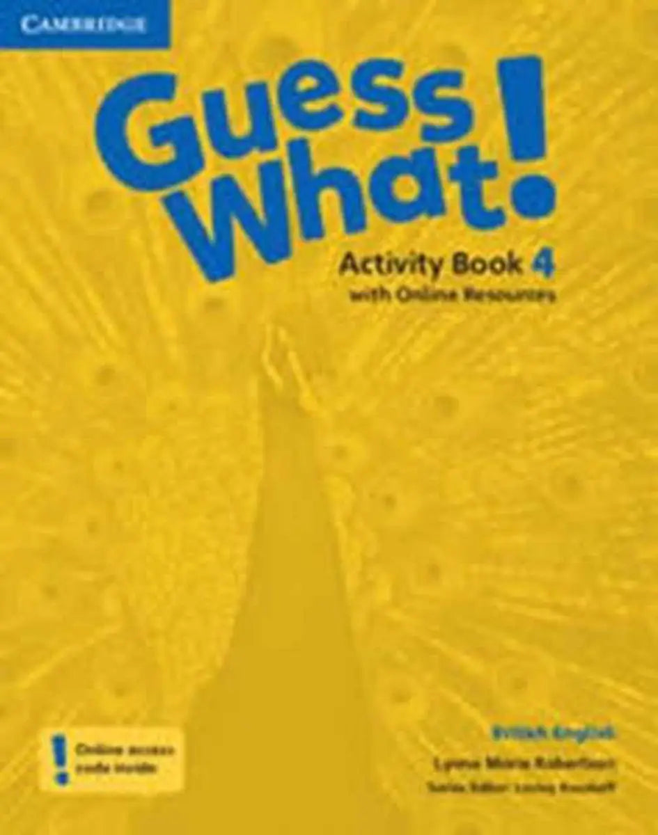 Guess what! 4 activity book + online resources - guess what! 4 activity book + online resources - boek
