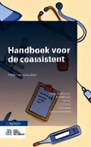 Blauw hardcover handboek voor de coassistent met gouden letters geschikt voor geneeskunde algemeen van bsl media