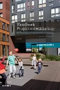 Handboek projectontwikkeling door jan fokkema met afbeelding van modern gebouw met glazen ramen en strakke lijnen