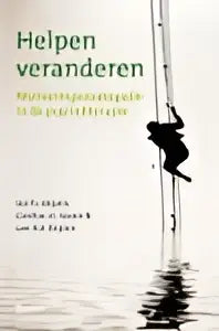 Zwarte en witte poster helpen veranderen van koninklijke boom uitgevers met vetgedrukte sans-serif tekst bovenaan