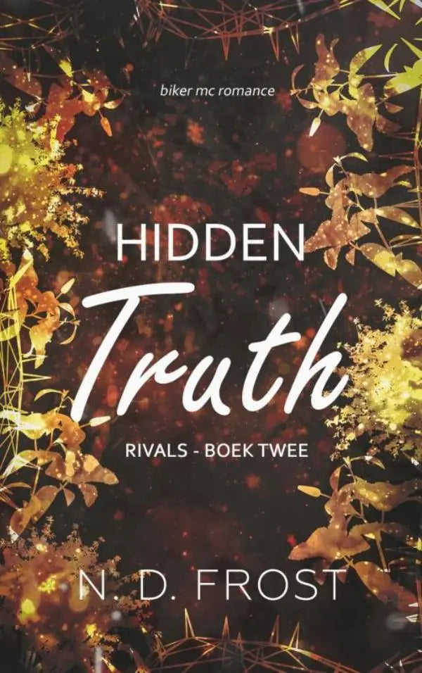 Boekcover van hidden truth door n met donkere achtergrond voor het product hidden truth