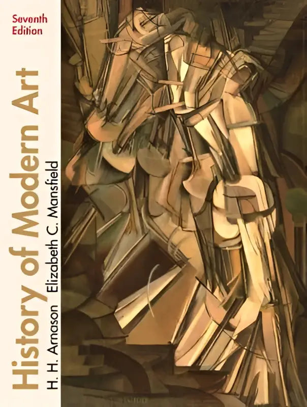 De cover van de zevende editie van het leerboek history of modern art door h met een uitgebreide digitale en print overzicht