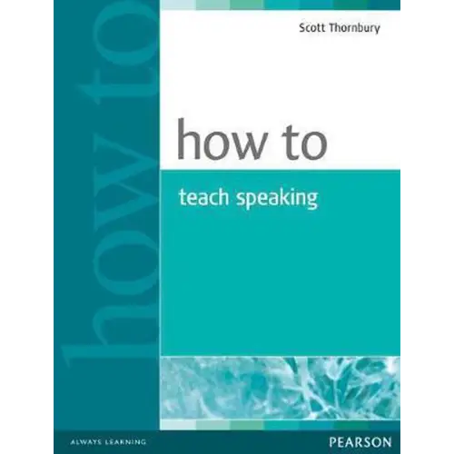 How to teach speaking - how to teach speaking - boek