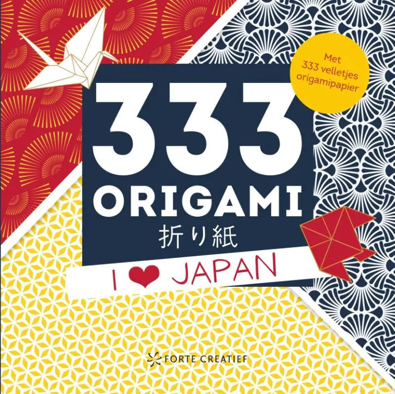 I love Japan - met 333 velletjes origamipapier