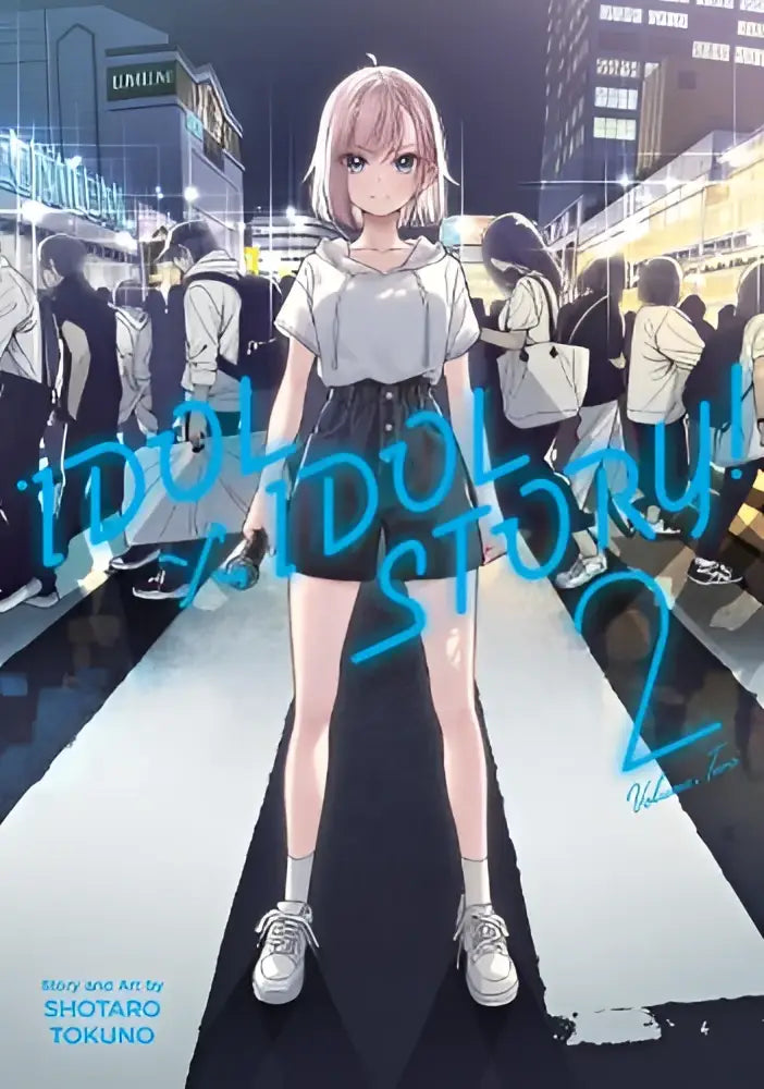 De cover van idol story 2 toont een jonge anime meid met korte roze haar voor idol x idol verhaal