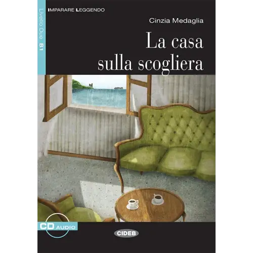 Imparare leggendo b1: casa sulla scgoliera libro + cd audio - imparare leggendo b1: casa sulla scgoliera libro + cd