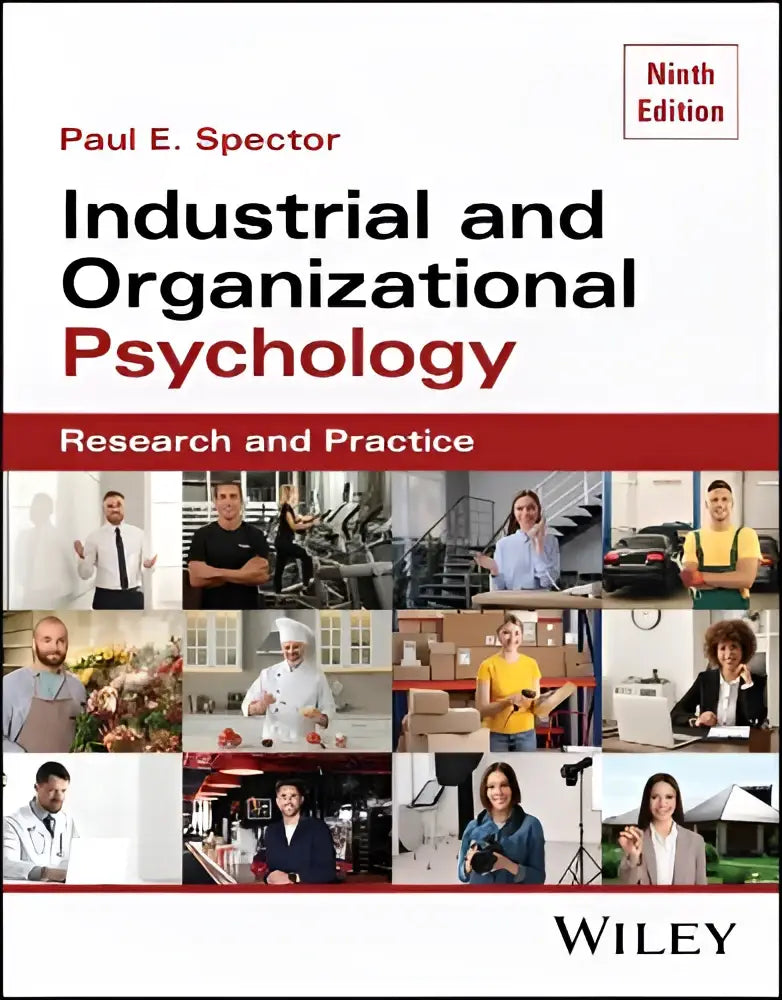 Ninth edition industrial and organizational psychology textbook by paul e with ebook access code for research and practice
