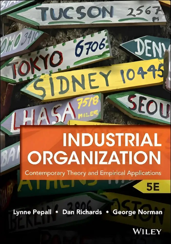 De boekcover van industrial organization contemporary theory and empirical applications door pepall richards en norman