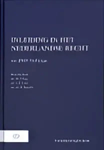 Tekstuele zwart-wit afbeelding uit inleiding in het nederlandse recht met inhoud over rijksuniversiteit groningen en recht algemeen