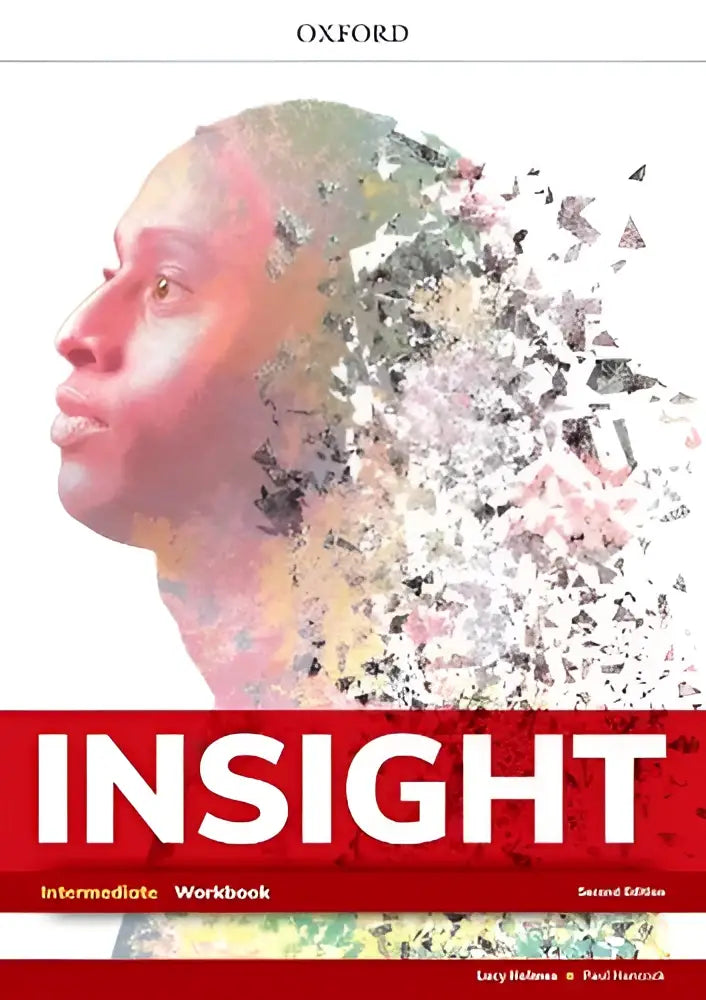 De cover van het oxford insight second edition intermediate workbook, tweede editie voor gevorderde taalleerders