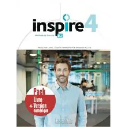 Inspire niveau 4 pack livre de l’élève - inspire niveau 4 pack livre de l’élève - boek