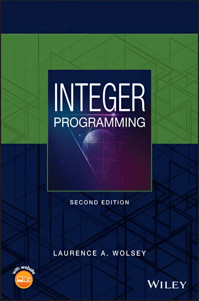 De boekcover van integer programming tweede editie door laurence a voor informatie over integer programming