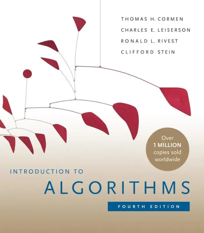 Cover van de vierde editie van introduction to algorithms door thomas h voor bestel introduction van algoritmenboeken