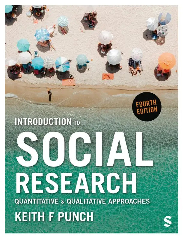 The cover of the fourth edition textbook introduction to social research by keith f with quantitative and qualitative approaches