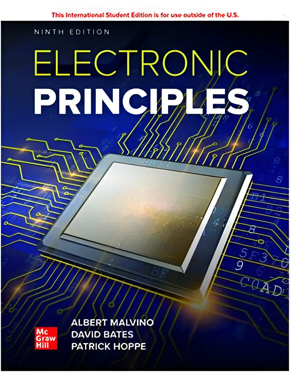 Ise electronic principles textbook ninth edition by malvino bates hoppe covers electronic principles and semiconductor devices