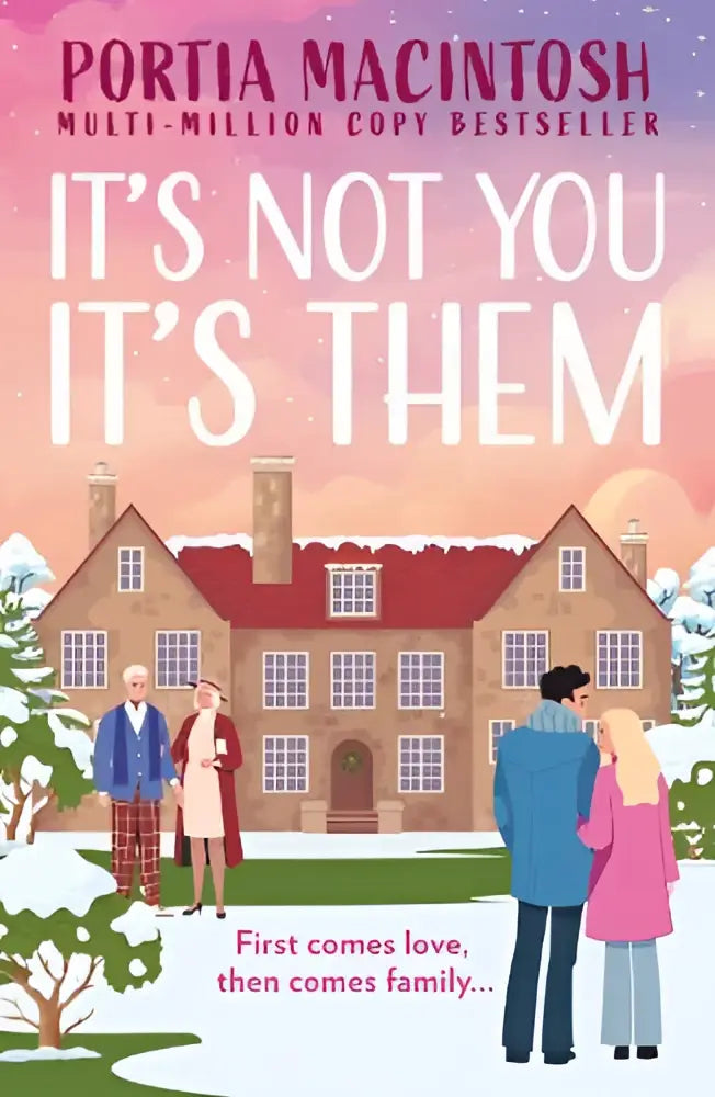 The book cover of it’s not you, it’s them by portia macintosh featuring a bold title design for relationship advice readers