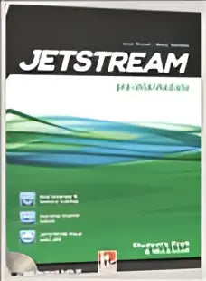 Jetstream Pre-Intermediate Student’s Book en Workbook groen-blauw-wit omslag