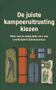 De juiste kampeeruitrusting kiezen met kleurrijke verticale rectangulars voor een comfortabel buitenavontuur