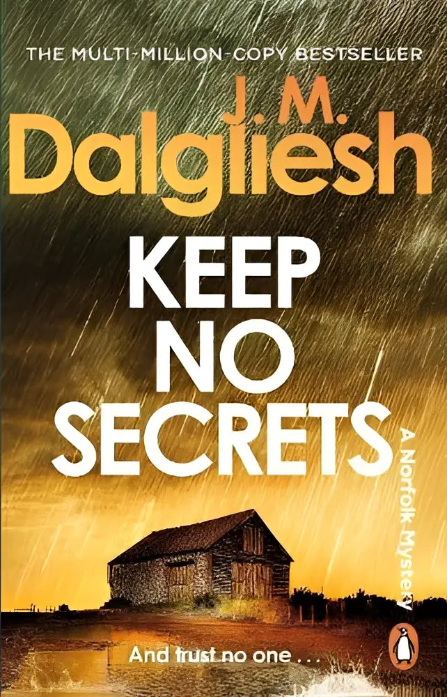 De boekhoes van keep no secrets door j.m. uit de norfolk series hidden toont een intrigerend ontwerp