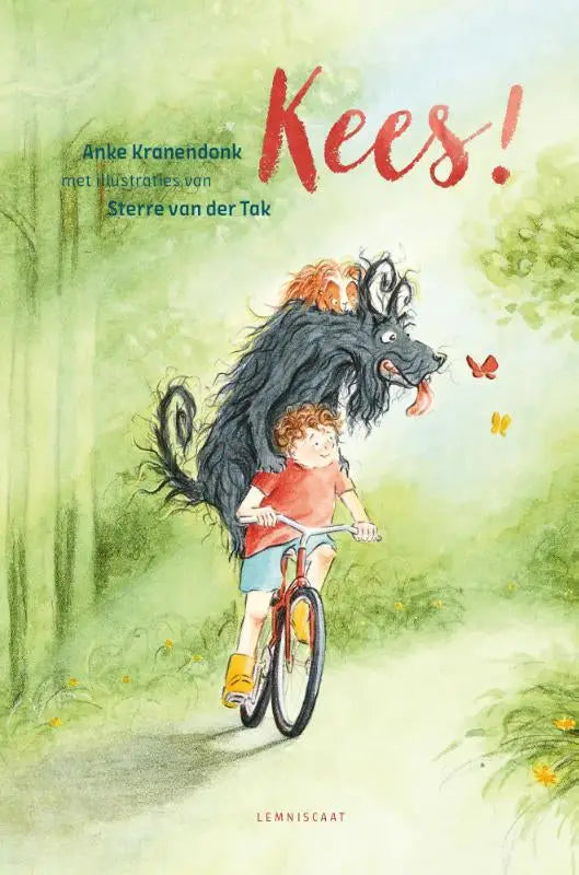 De cover van de kinderboek kees door anke kranendonk geïllustreerd door sterre van der tak