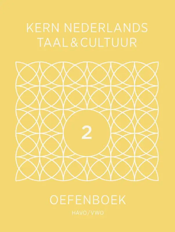 KERN Nederlands taal & cultuur ed 2 oefenboek havo/vwo 2