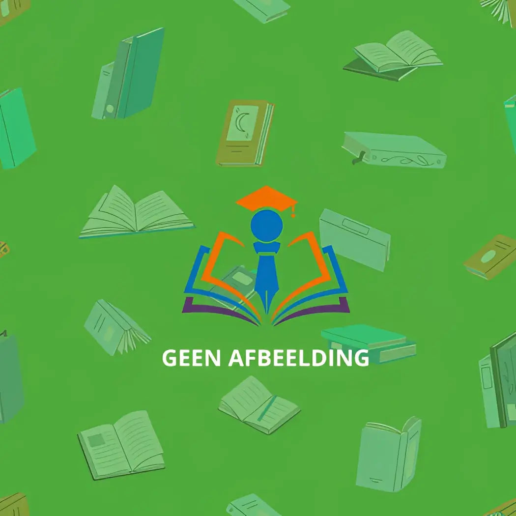 De cover van een kerst puzzelboek van Mr Brein toont een oranje afgestudeerde figuur boven kleurrijke boekenpagina’s