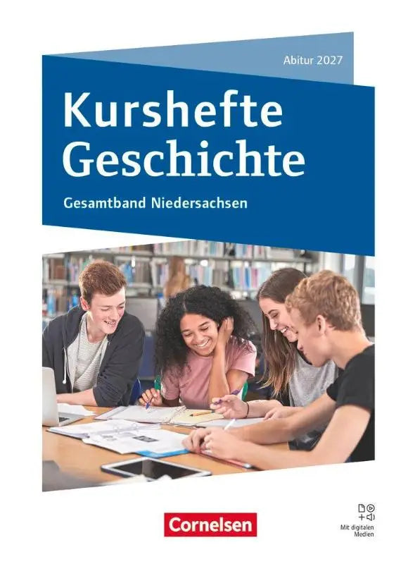 Blauw omslagen kurshefte geschichte gesamtband niedersachsen schulbuch mit digitalen medien abitur 2027