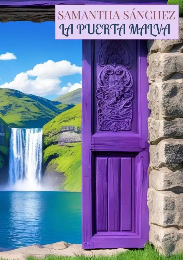La Puerta Malva - Libro de fantasía YA, sobre dos mundos, donde el personaje principal lucha contra la depresión y los pensamientos suicidas.