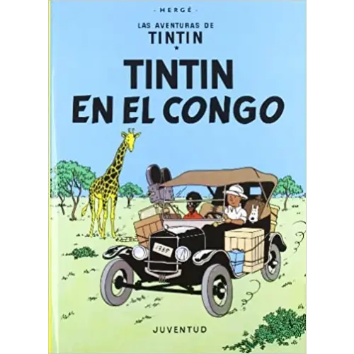 Las aventuras de tintin - tintin en el congo - las aventuras de tintin - tintin en el congo - boek
