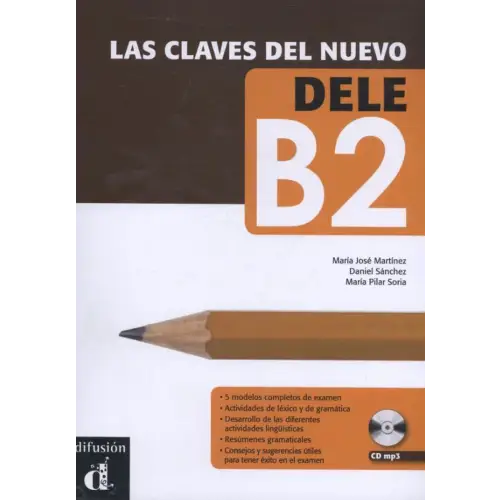 Las claves del nuevo dele b2 libro + online mp3 - las claves del nuevo dele b2 libro + online mp3 - boek